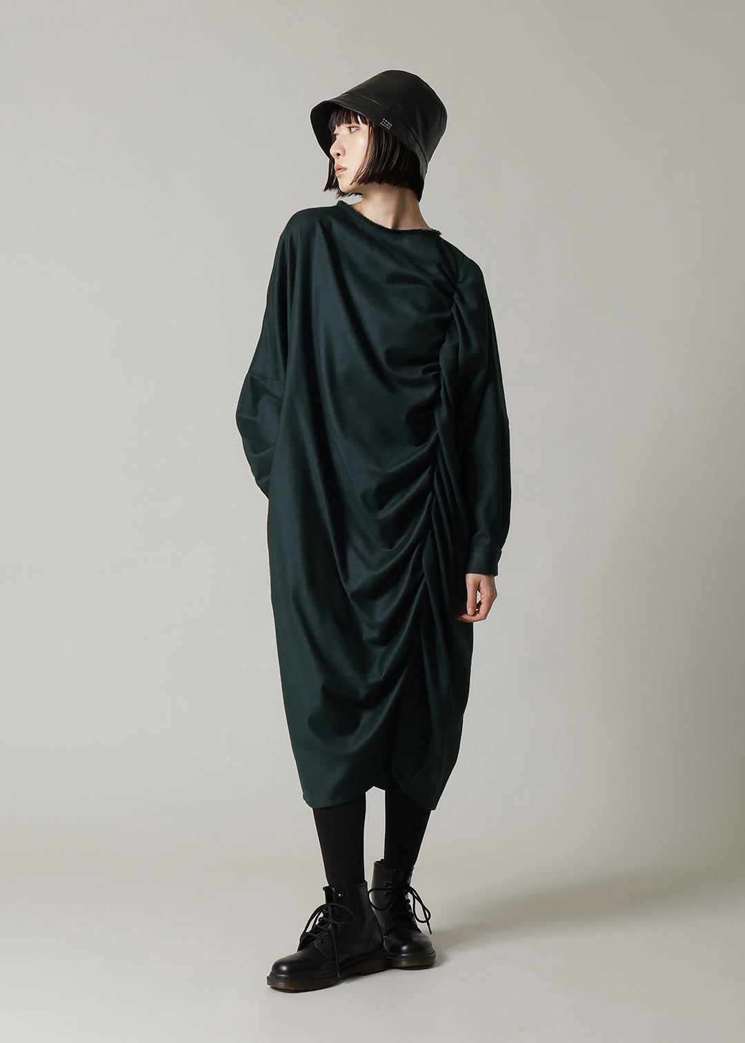 Kaname Leather Bucket Hat