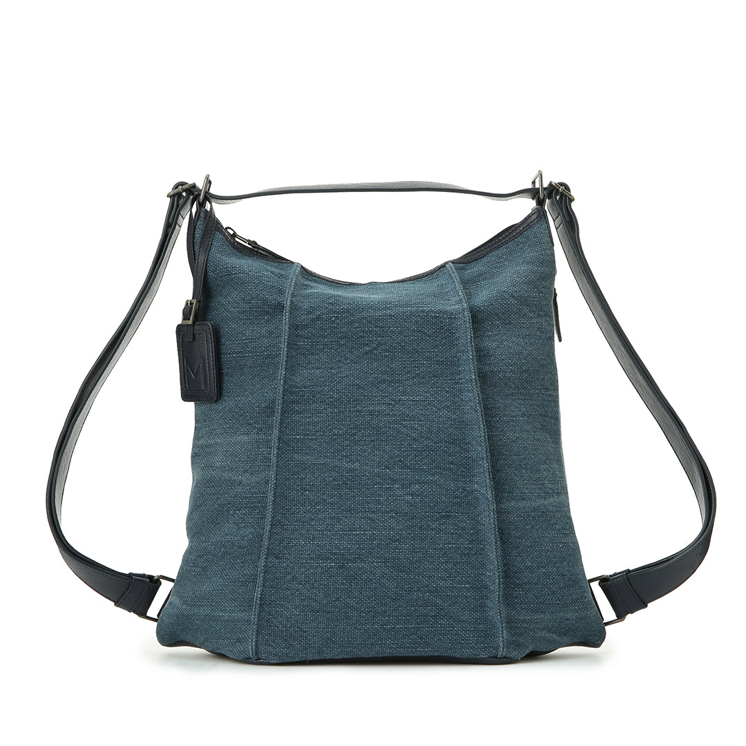 Washed Jute 3 Way Backpack