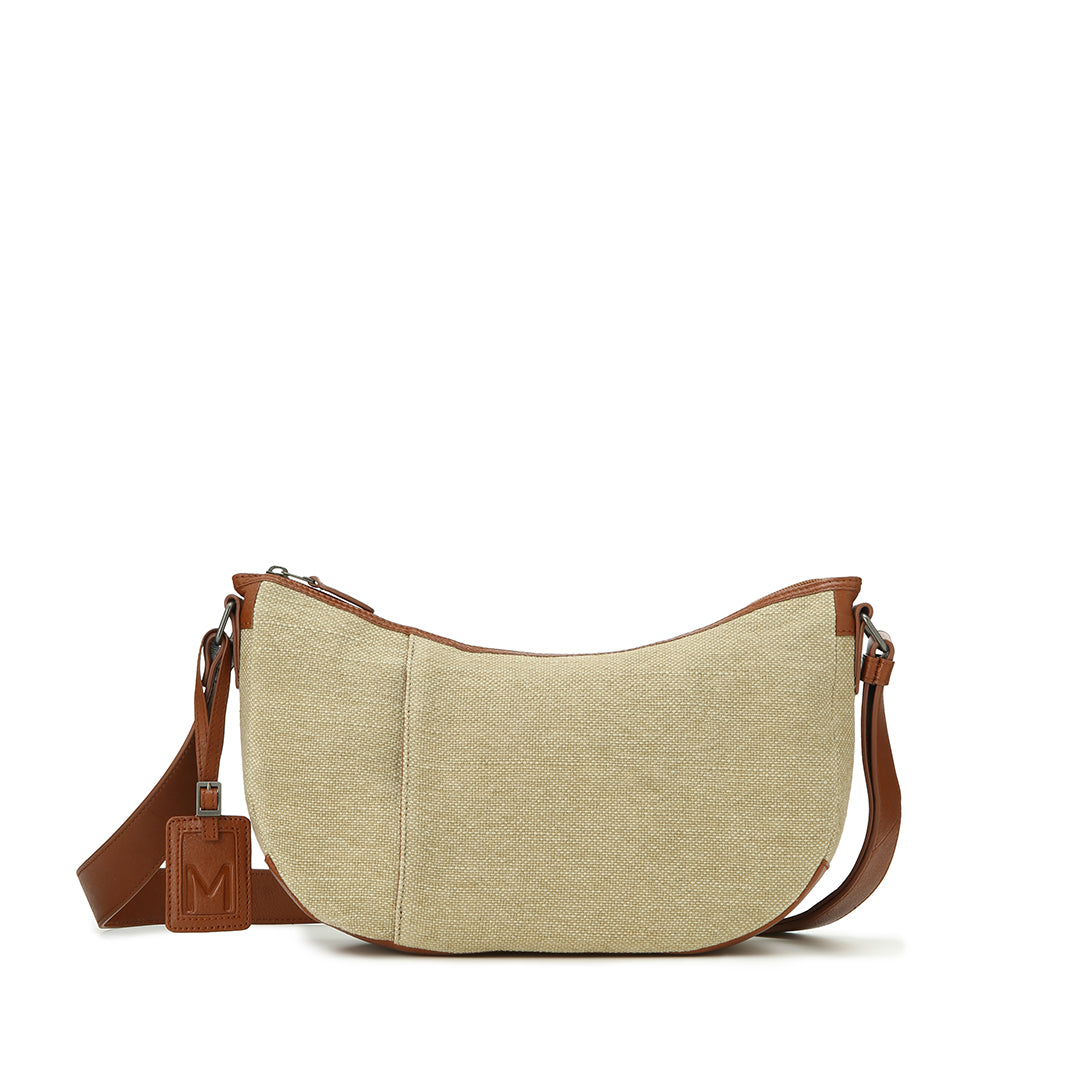 Washed Jute Moon Shoulder