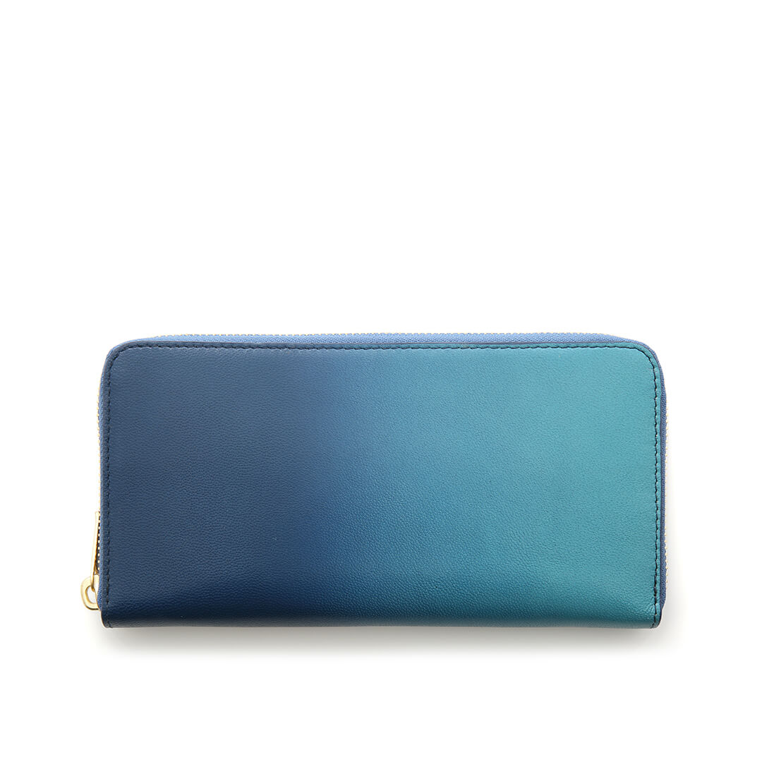 Irodori Round Long Wallet