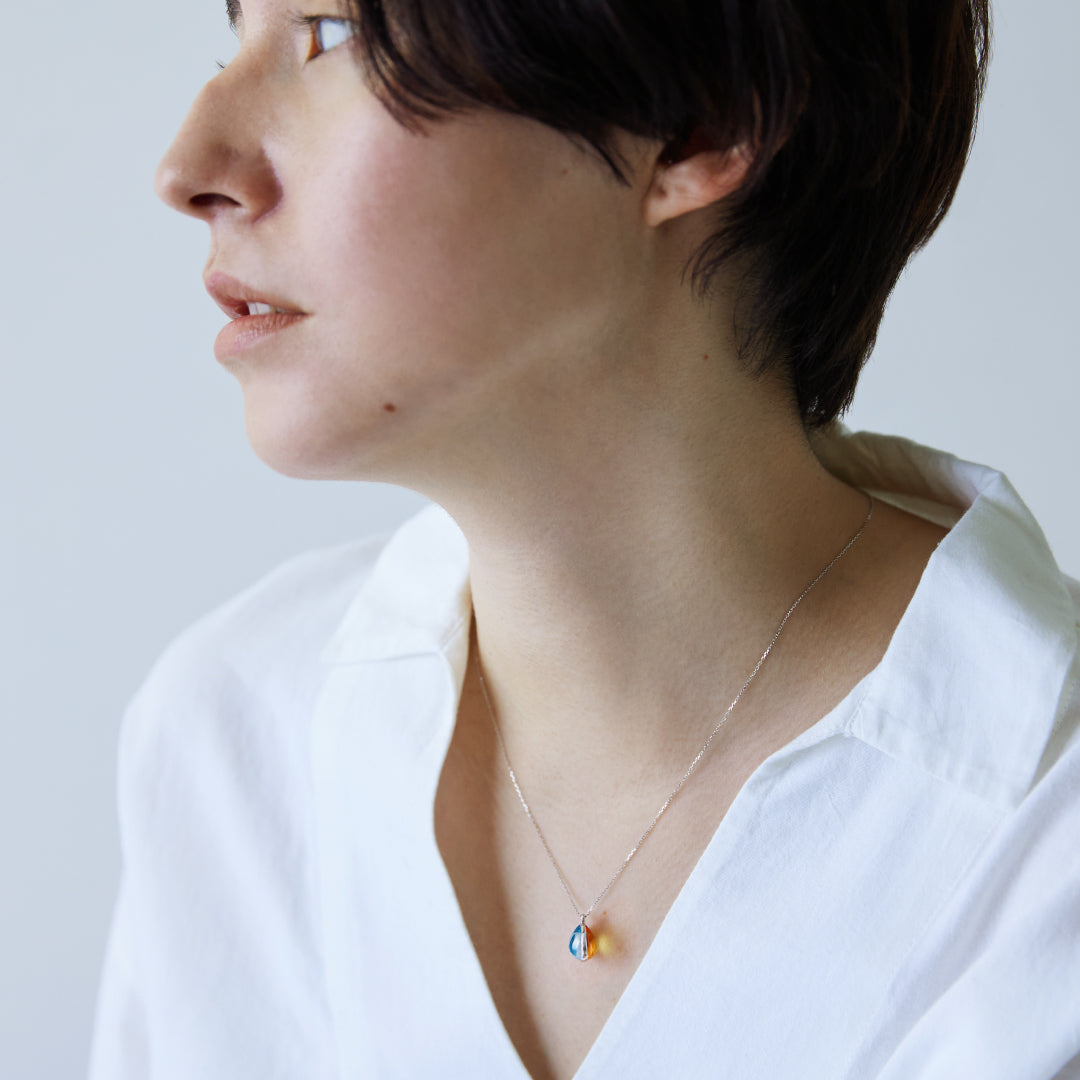 Day and Night (Shizuku Silver) ネックレス