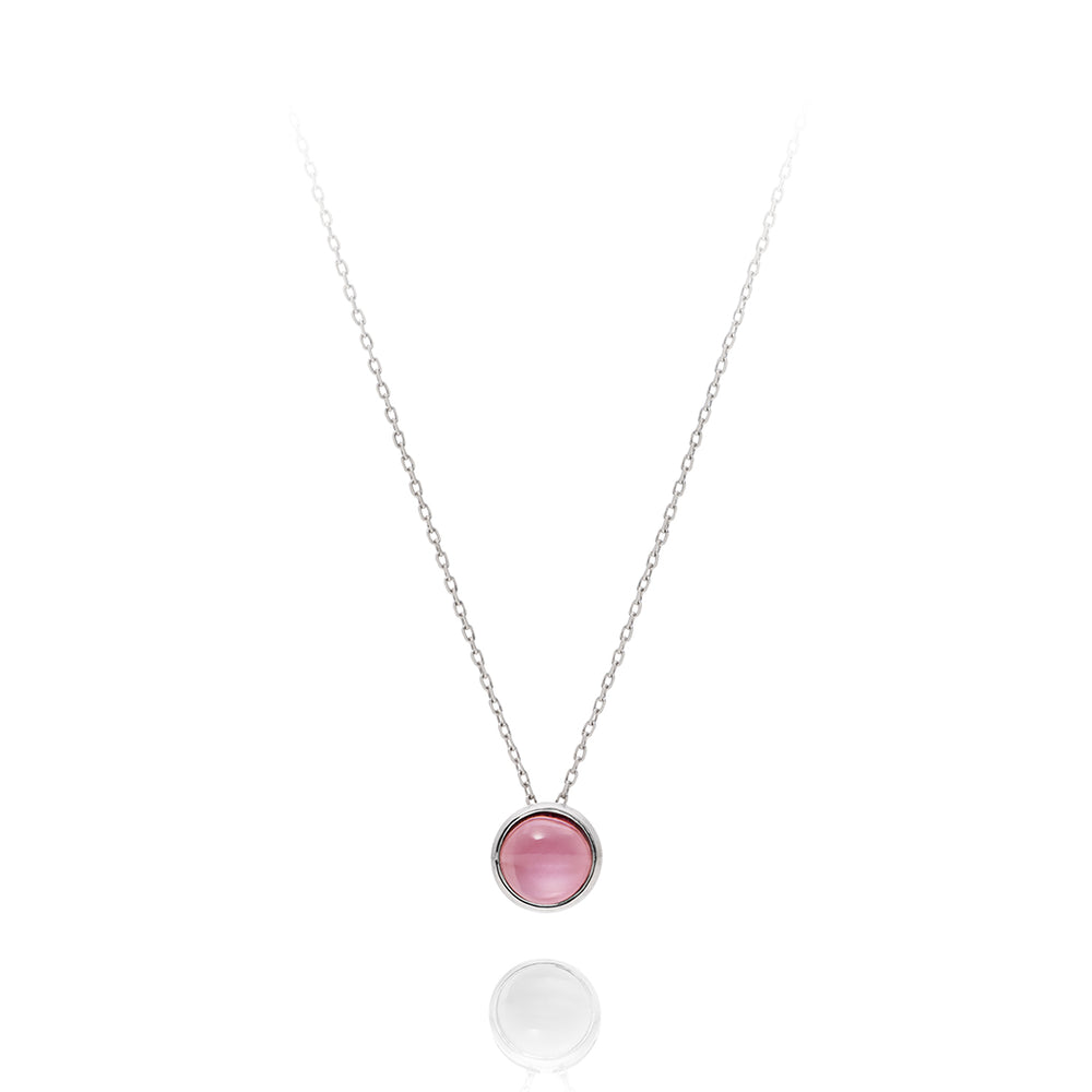 SRONO-シルバー/ローズガーネット / NONE