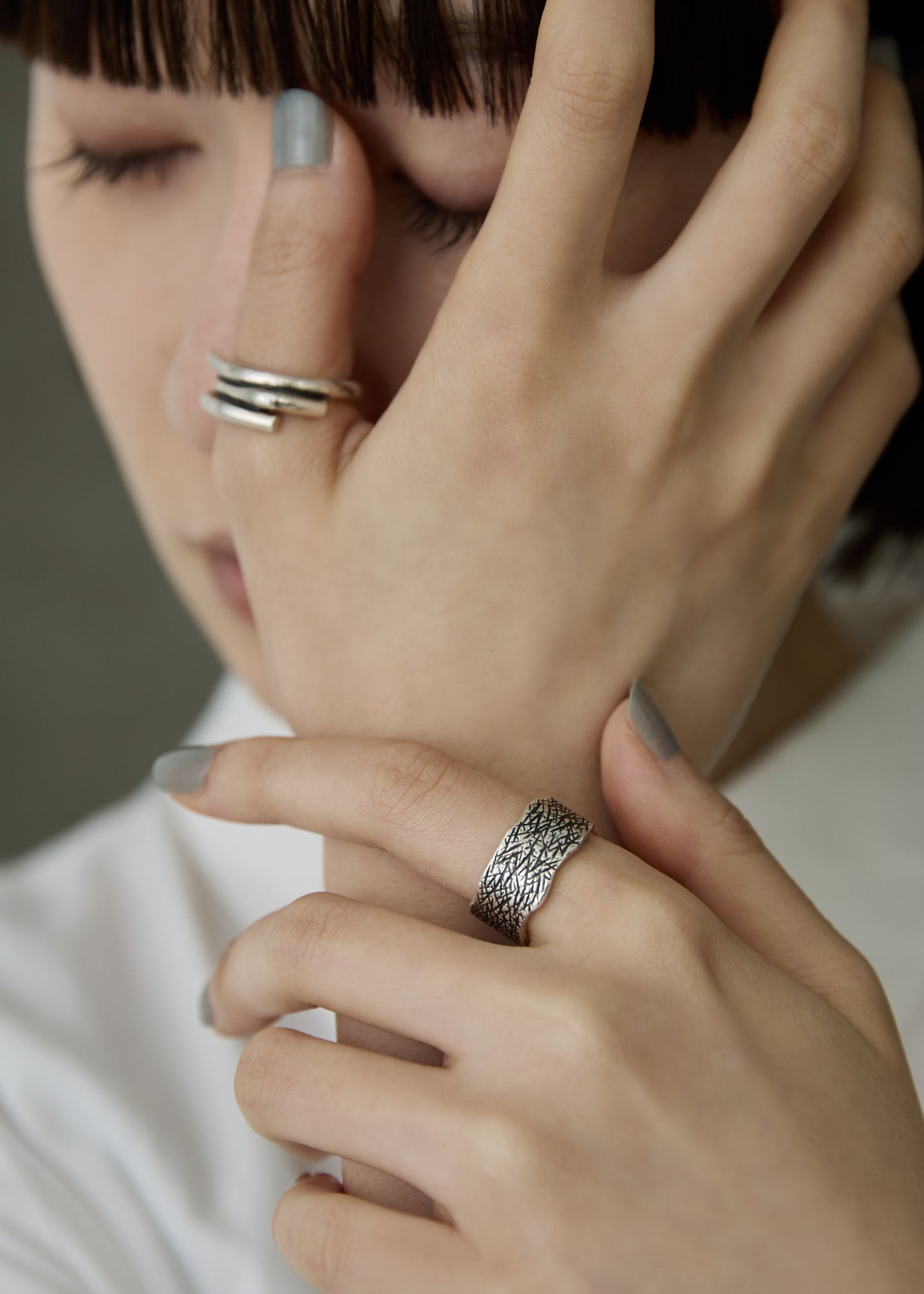 Ibushi Sketched Line リング