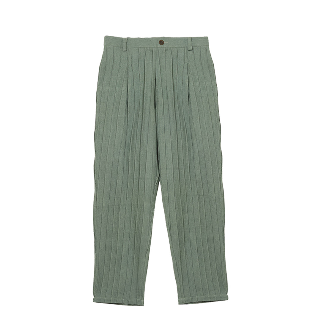 Kaname Pintuck Pants Linen Khadi