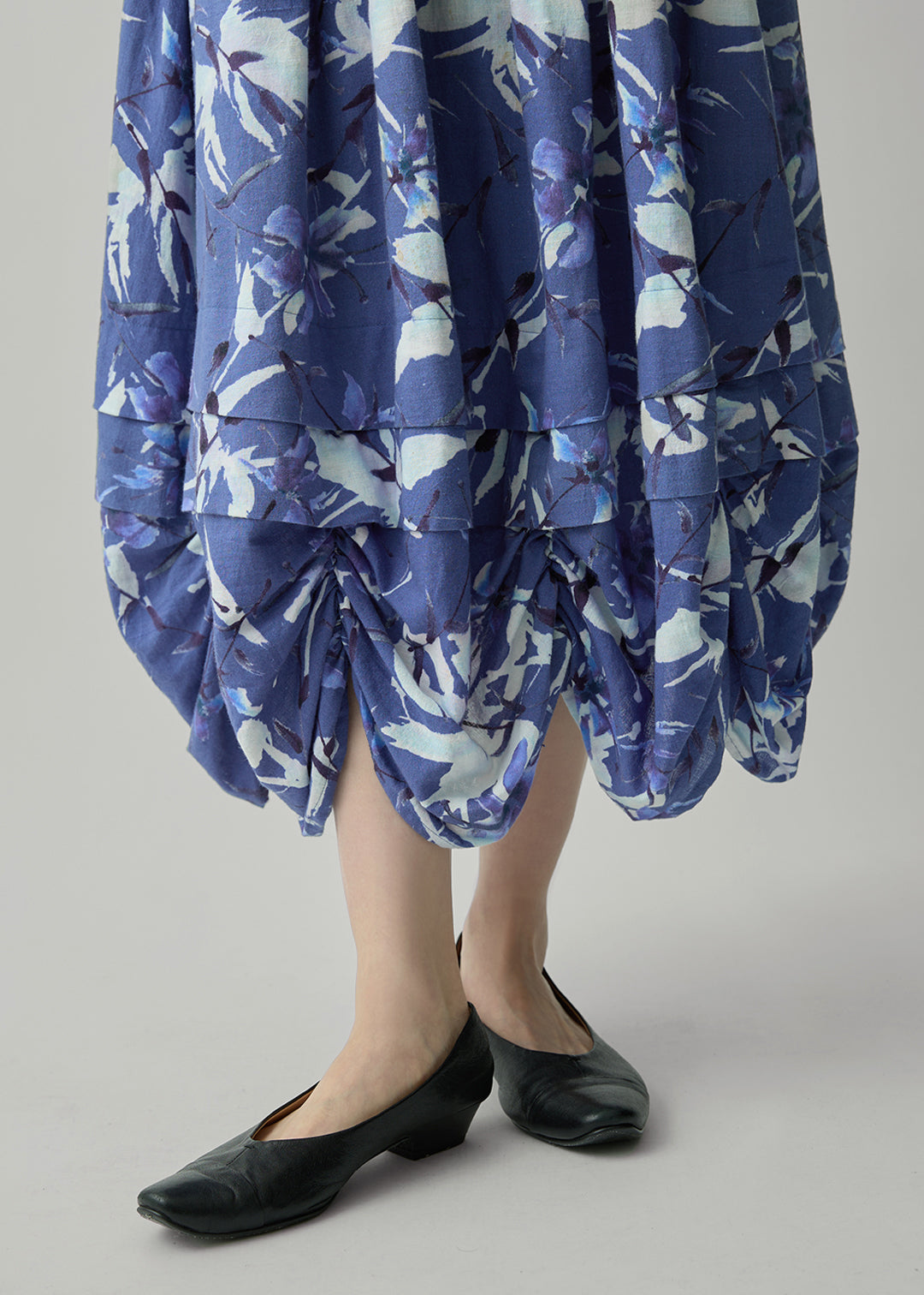 Rhythm Skirt Printed Khadi