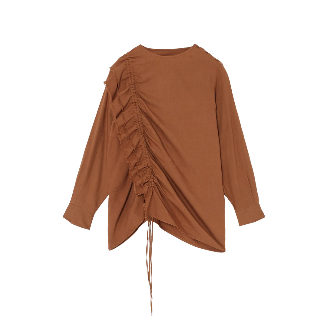 Rhythm Gather Frill SH 150tw Khadi