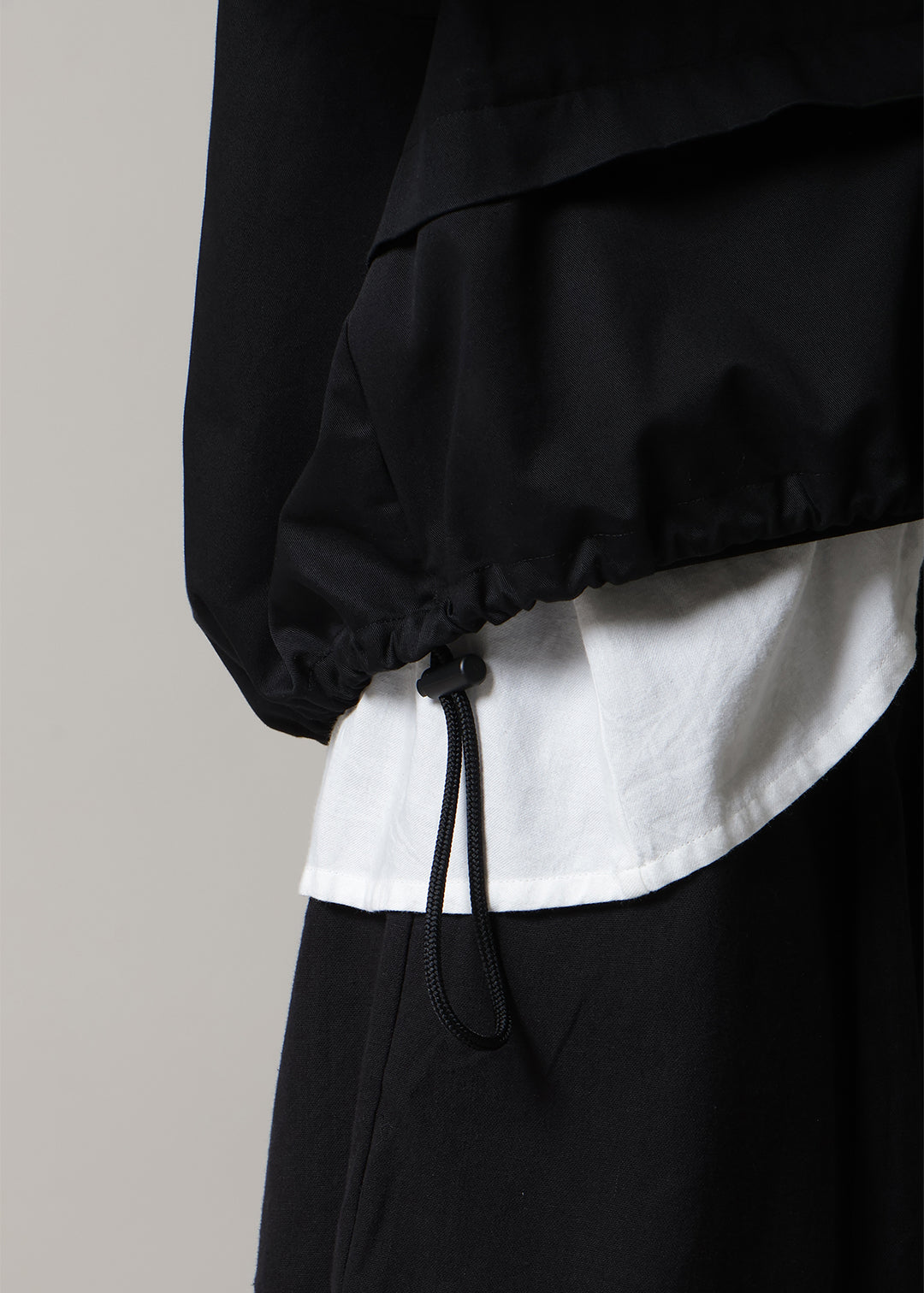 Rhythm Gathered Sleeve Jacket Chino