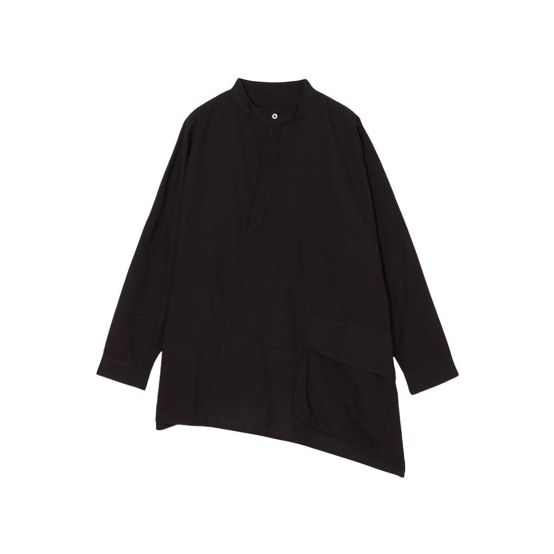 Asymme Patchwork Shirt 100dt khadi