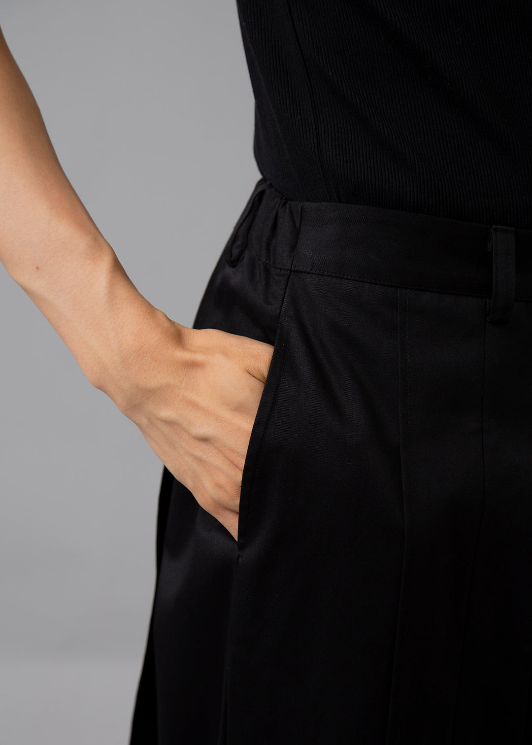 Sculpted Deep Tuck PT Cotton Chino