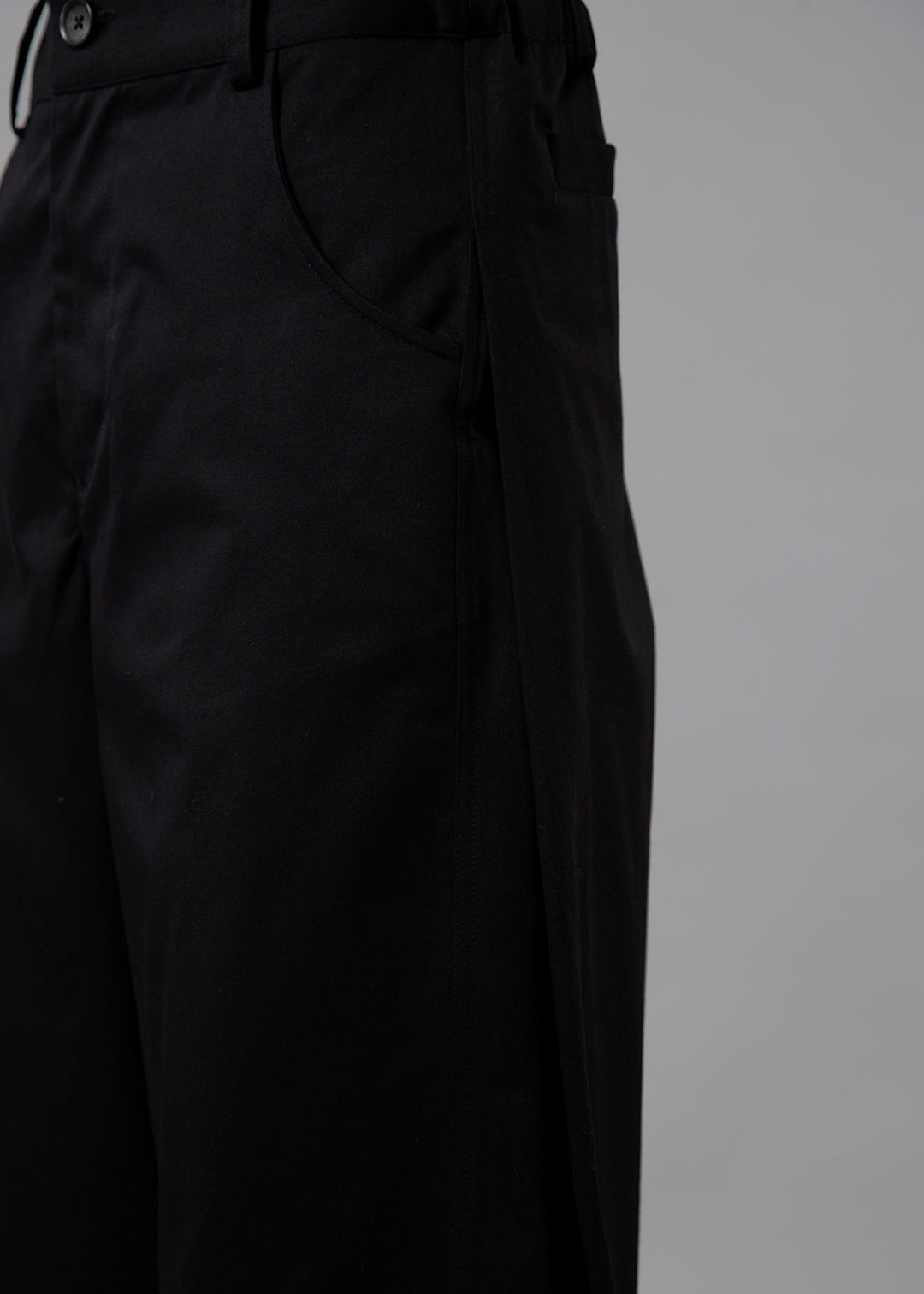 Kaname Side Tuck Pants Cotton Chino