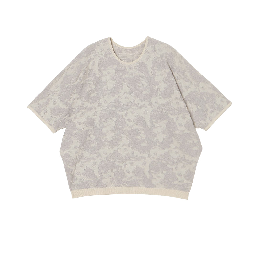 Sculpted Dolman Knit 14gg Cotton