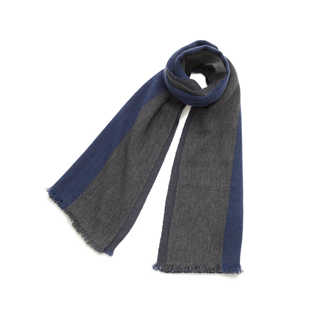 Melange Wool Cashmere Muffler