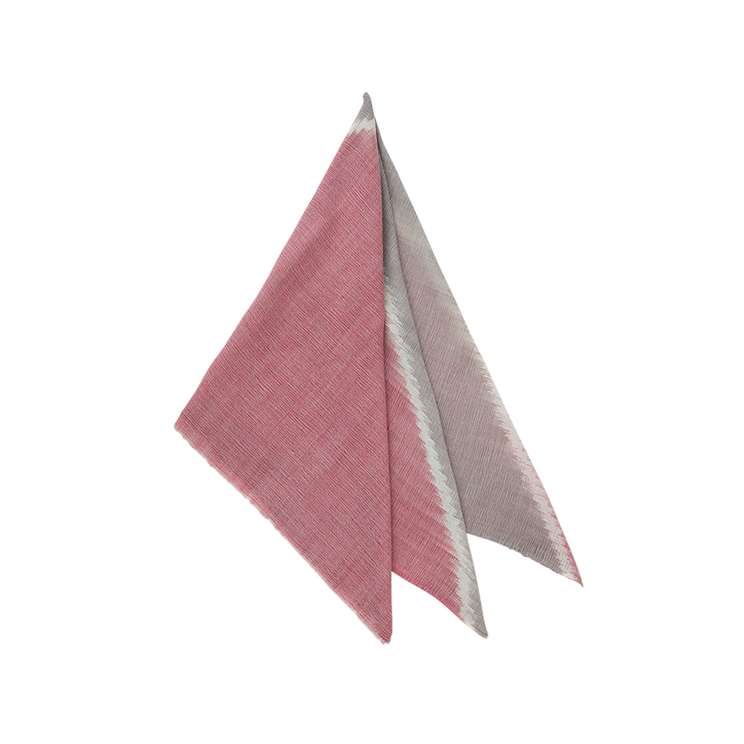 Ikat Scarf with Ring