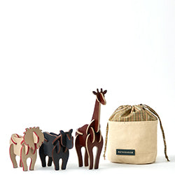 Rinne Living Toy (Savanna Animals) – マザーハウス 公式サイト