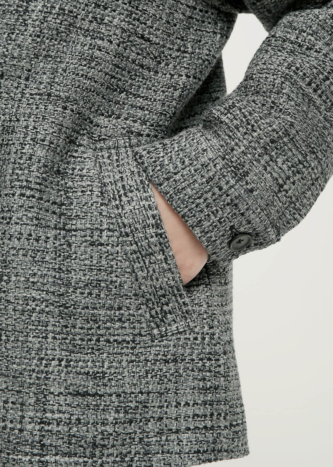 8 pedal Wool Pea Coat