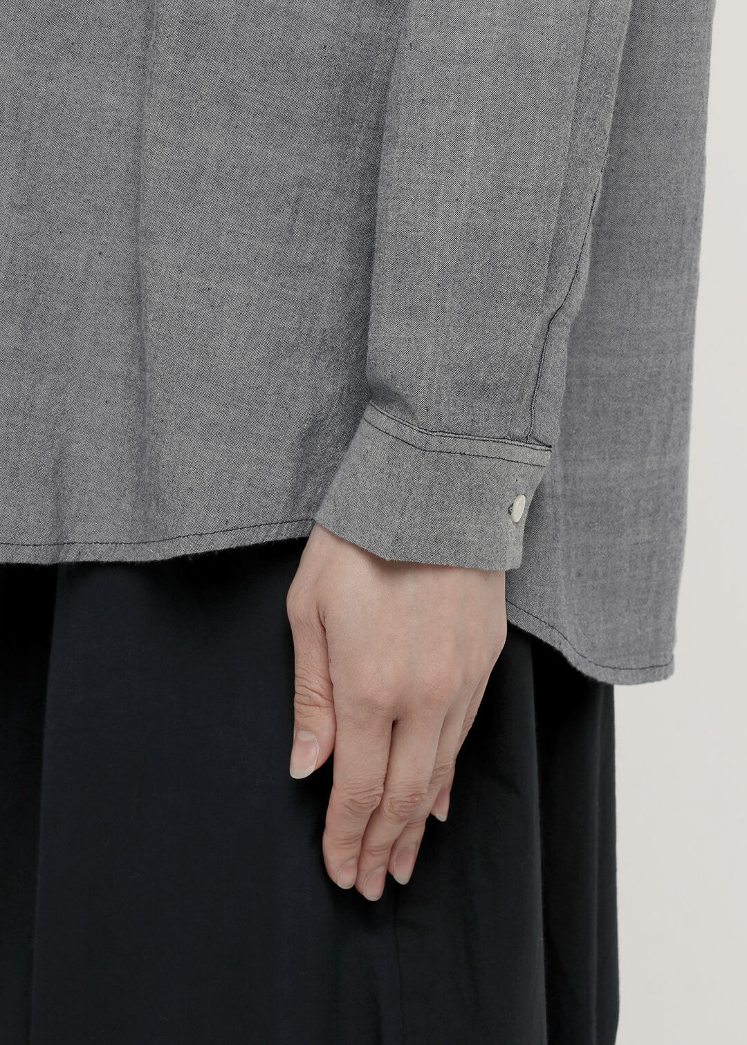 150dt Khadi Pintuck Yoke Shirt