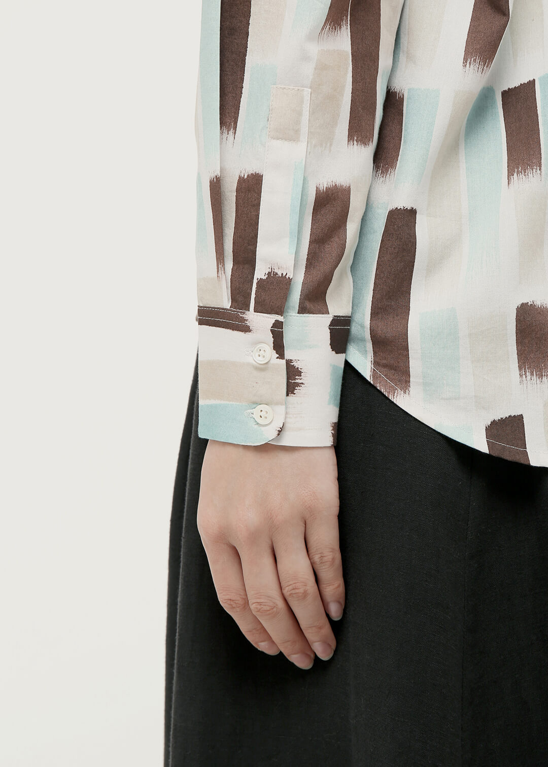 Hand paint (Efude) Slim Shirt