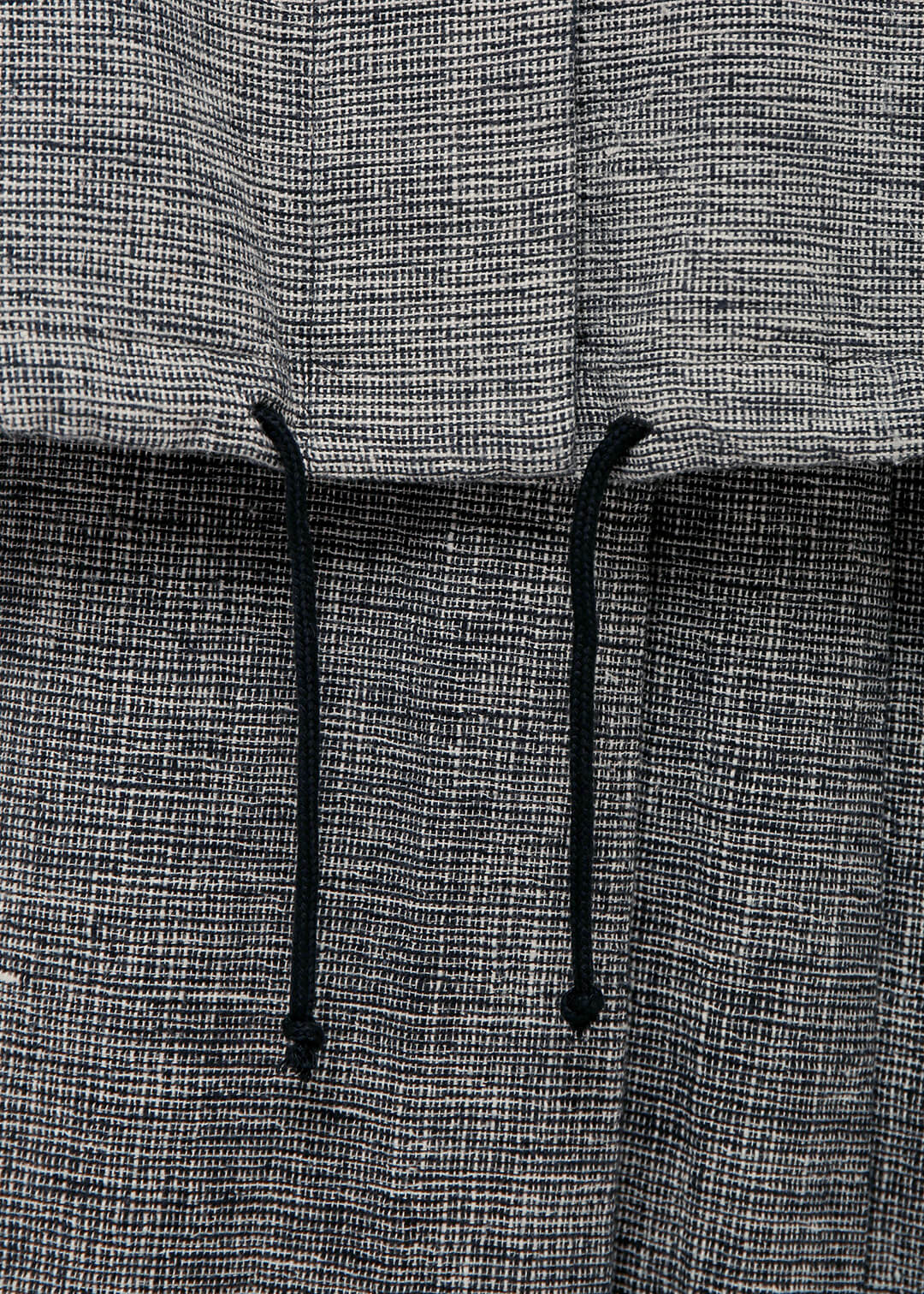 Oxford Khadi High Neck Blouson