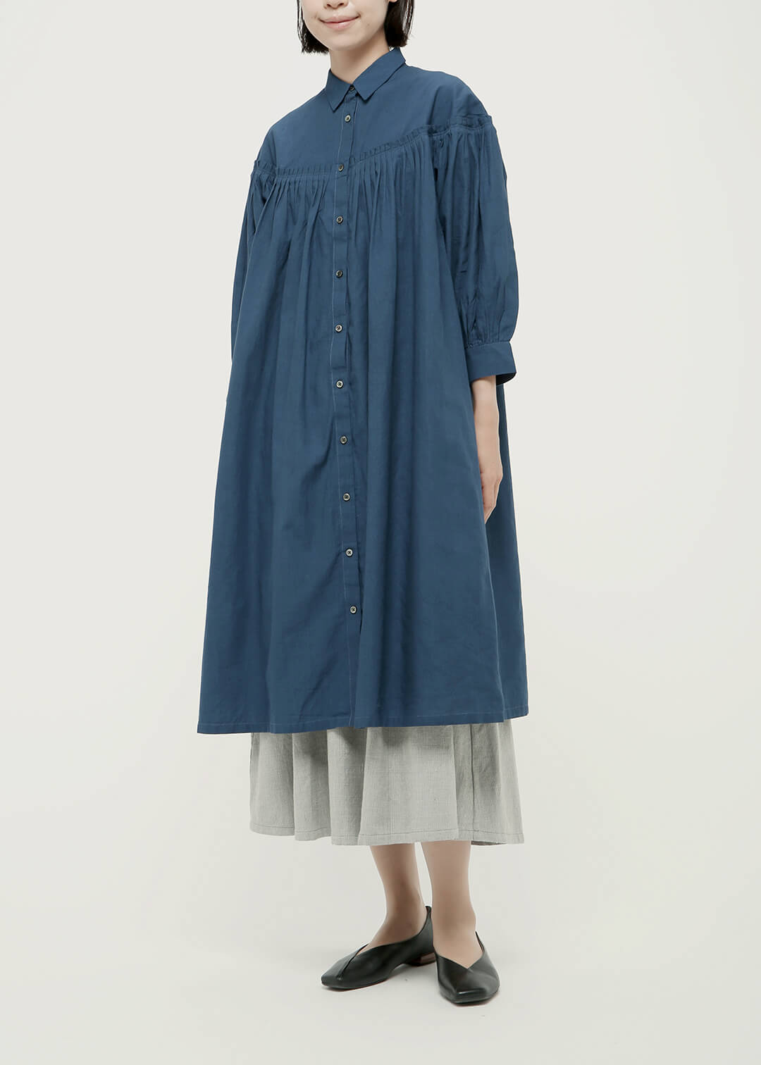 150dt Khadi Unique Tuck Shirt OP