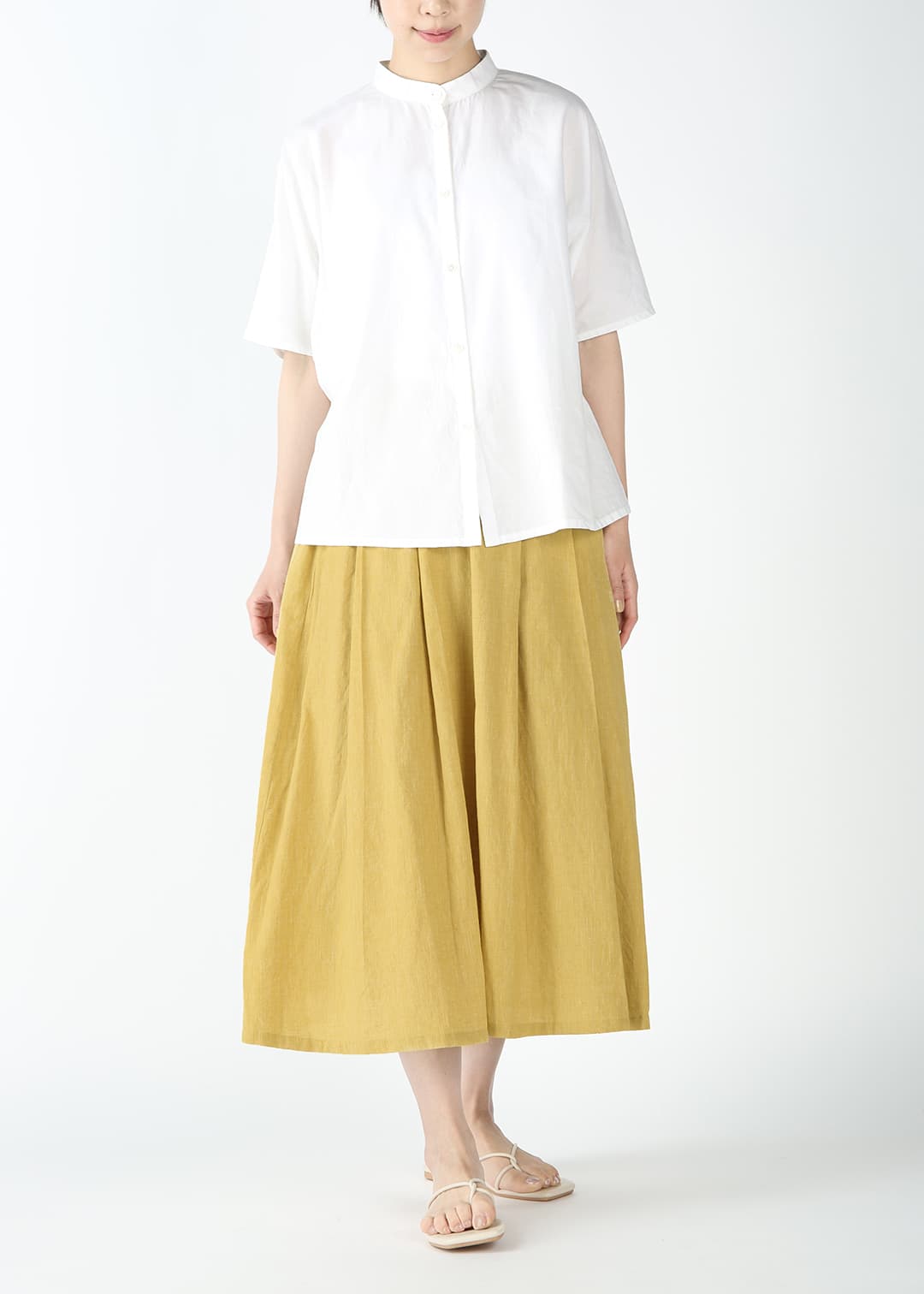 Summer Oxford Tuck Skirt