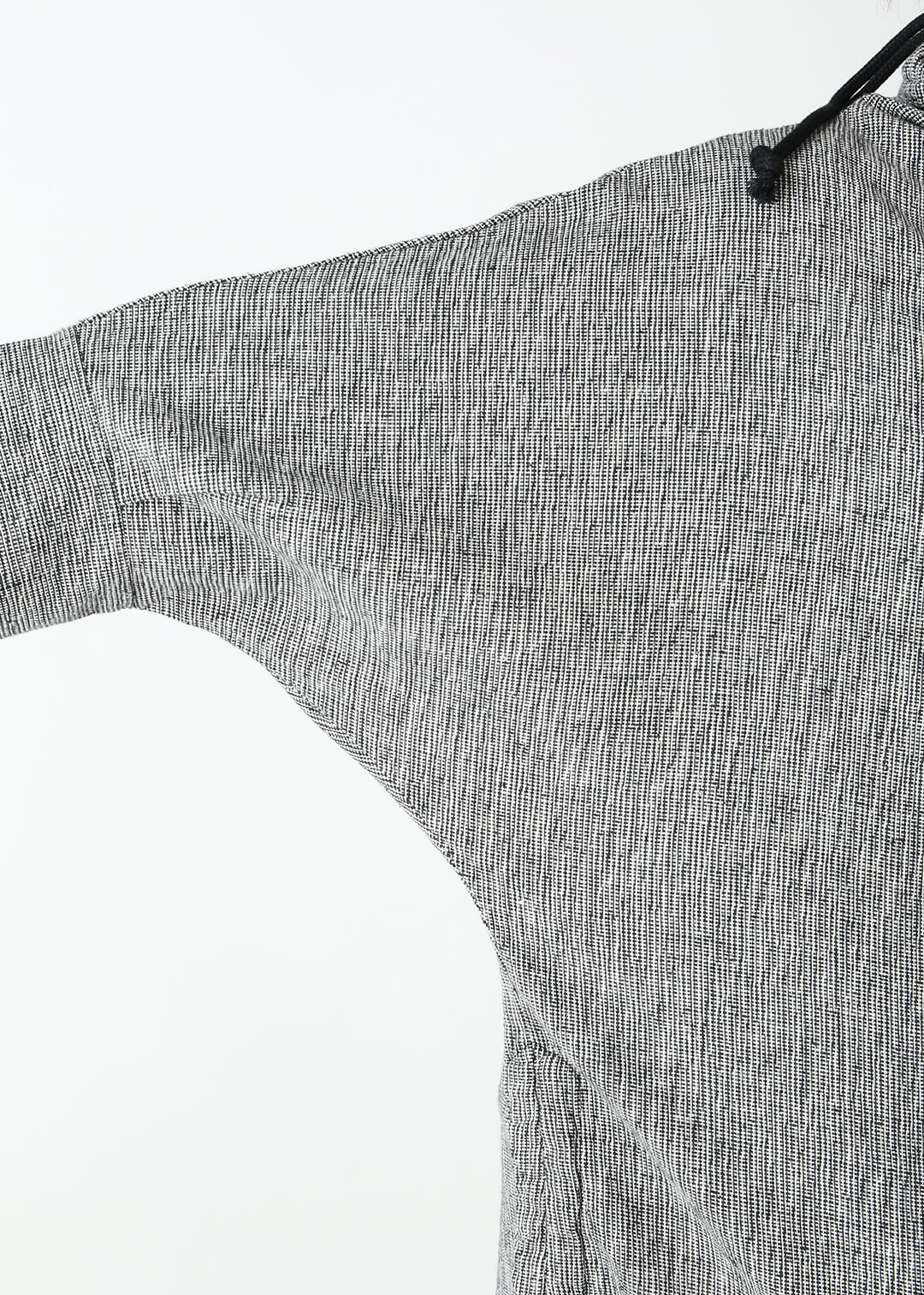 Matou Drawstring Tops Oxford Khadi