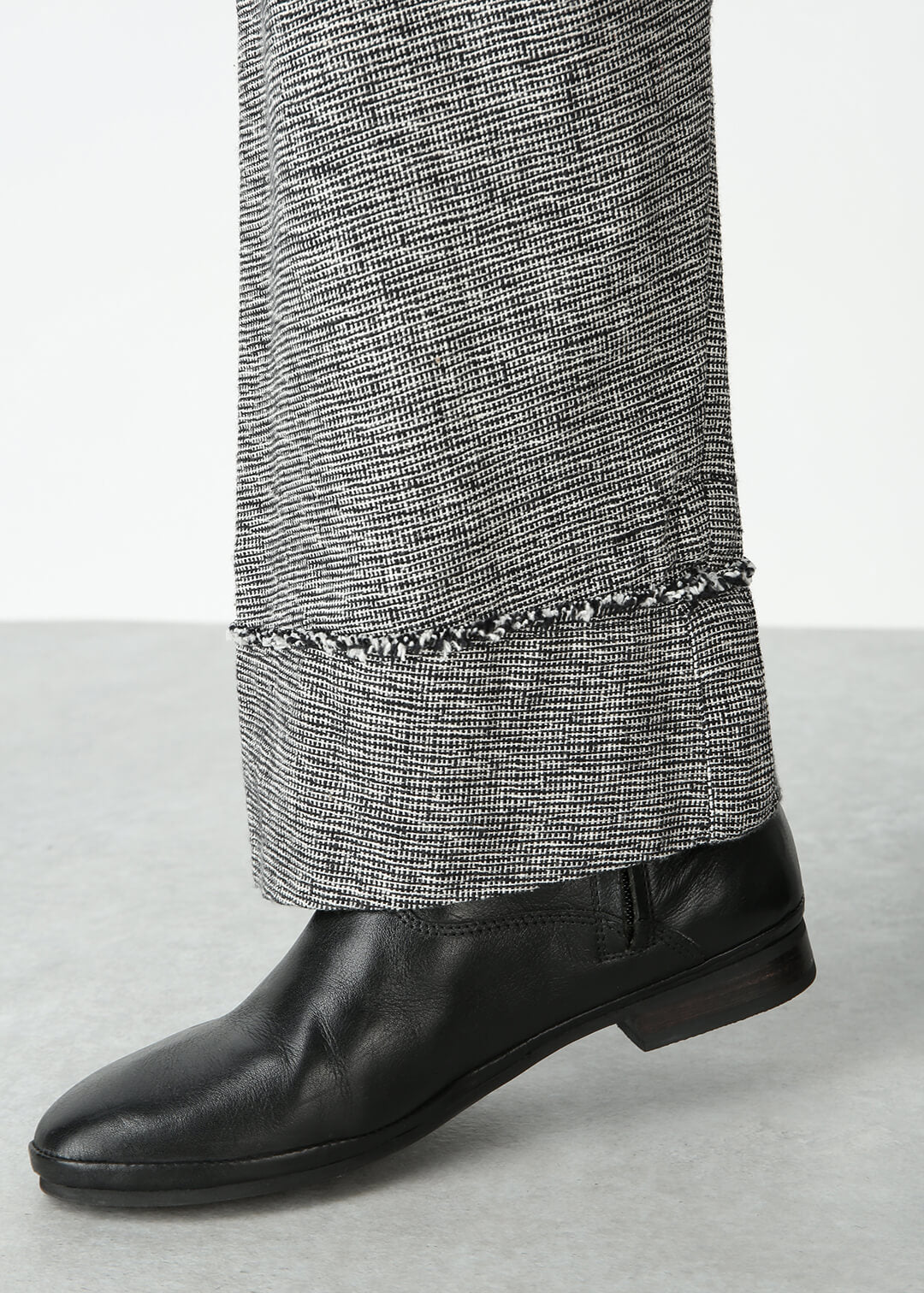 Yuragi Relax Pants Oxford Khadi