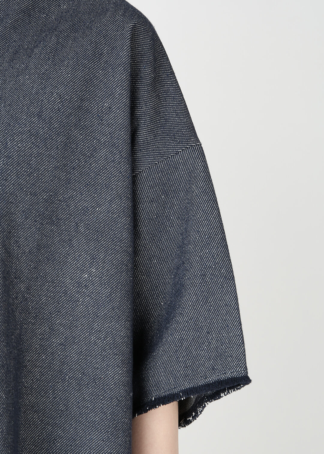 Rinne Zip-up Tops Recycled Denim