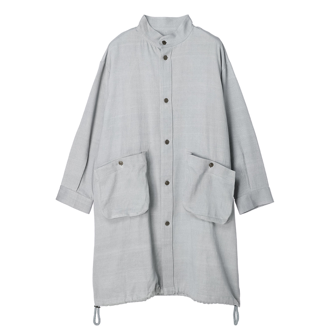 Matou Patch Pocket Coat 40tw Khadi