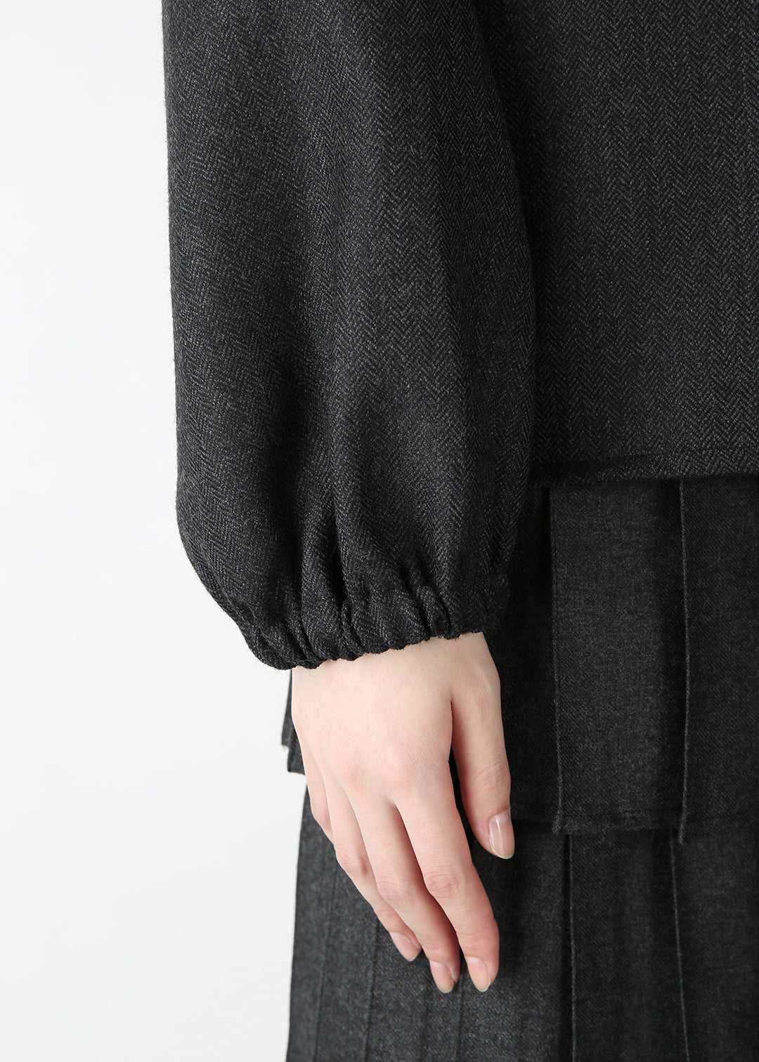 Kaname Balloon sleeve Tops wool