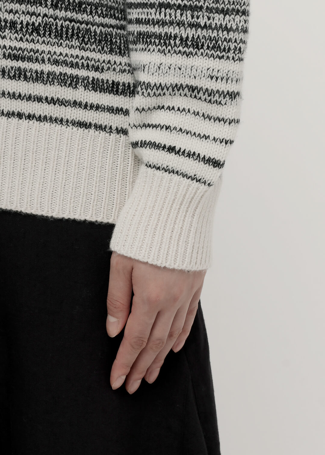 5gg Wool Cashmere Gradation Sweater