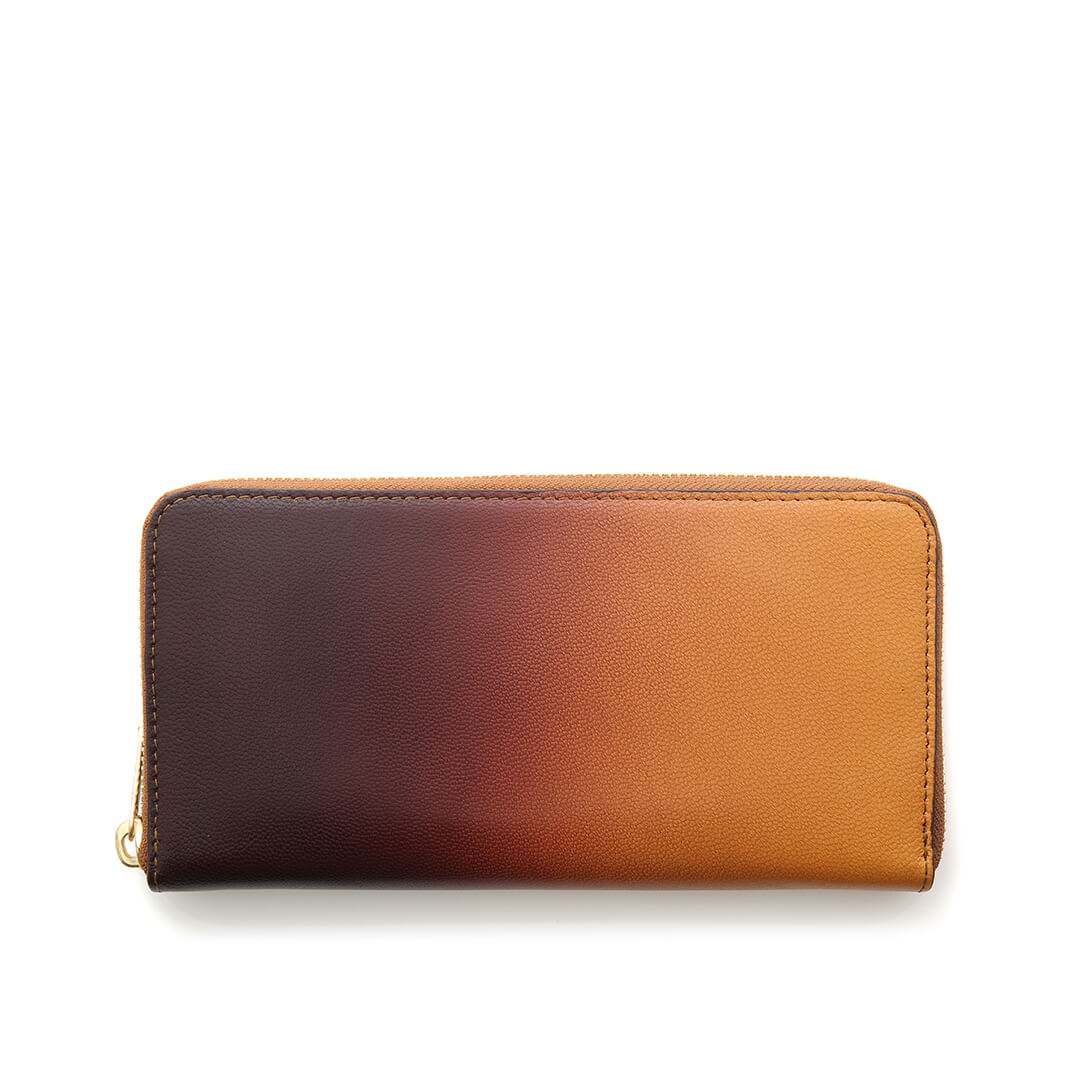 Irodori Round Long Wallet