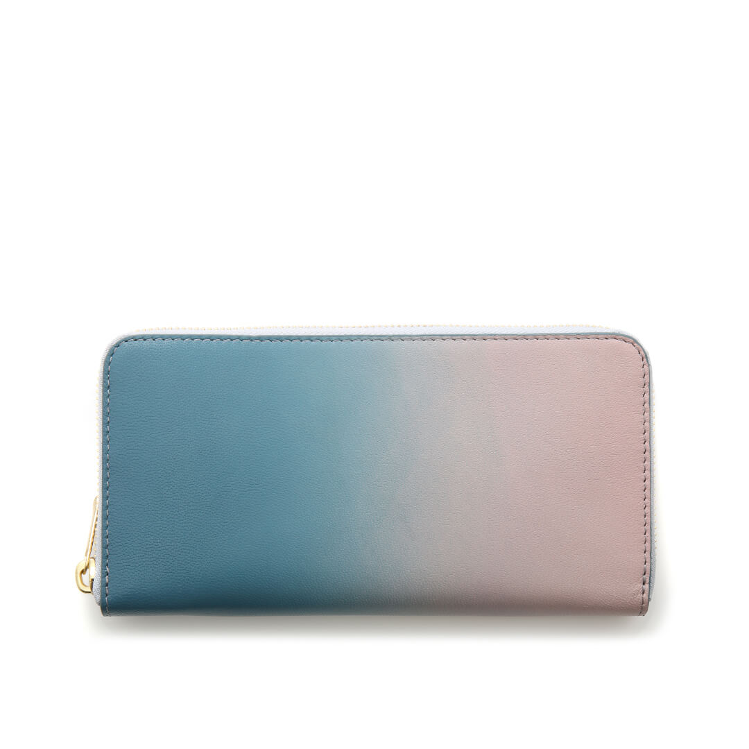Irodori Round Long Wallet