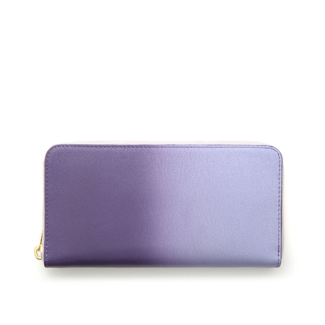 Irodori Round Long Wallet