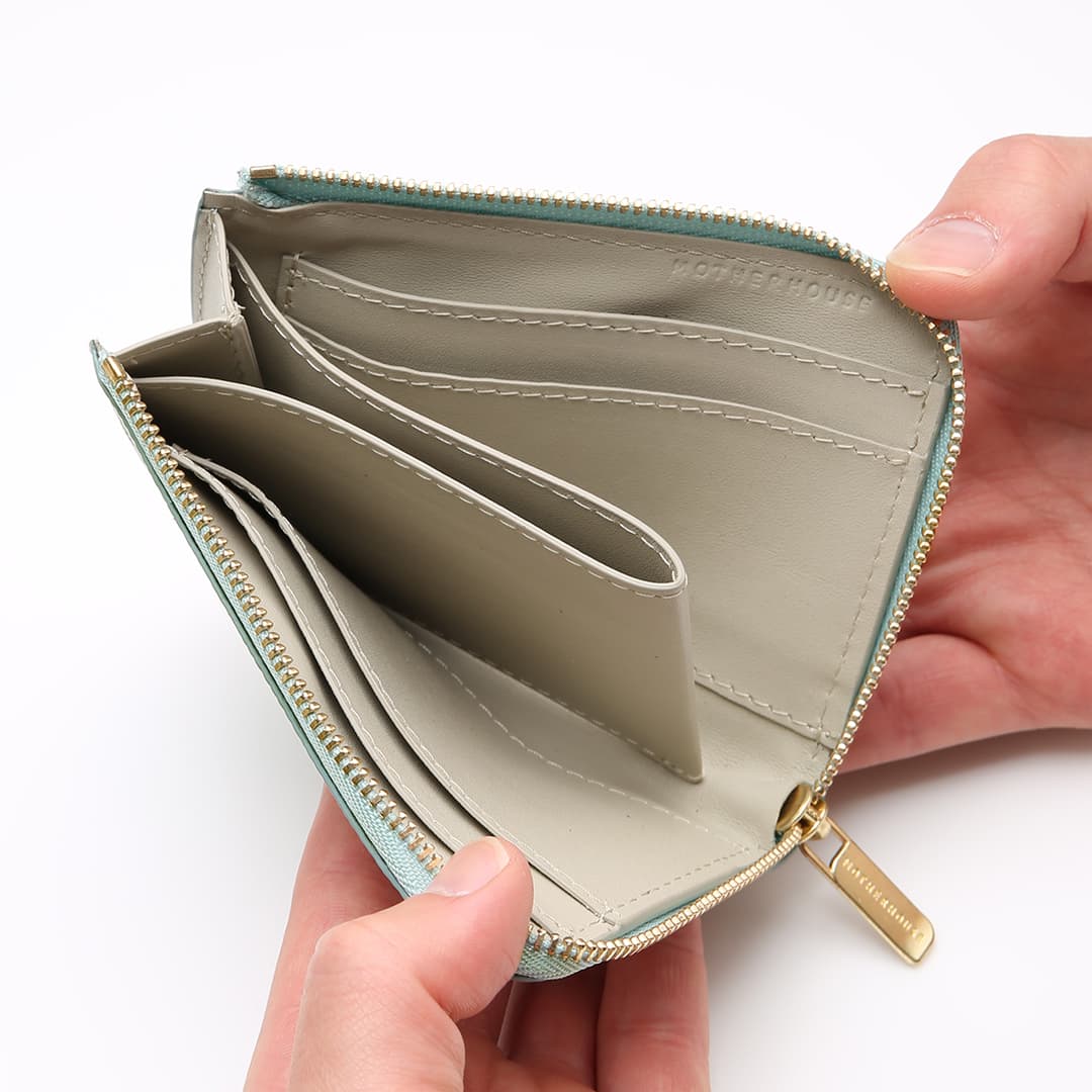 Iro-kasane L Style Half Wallet