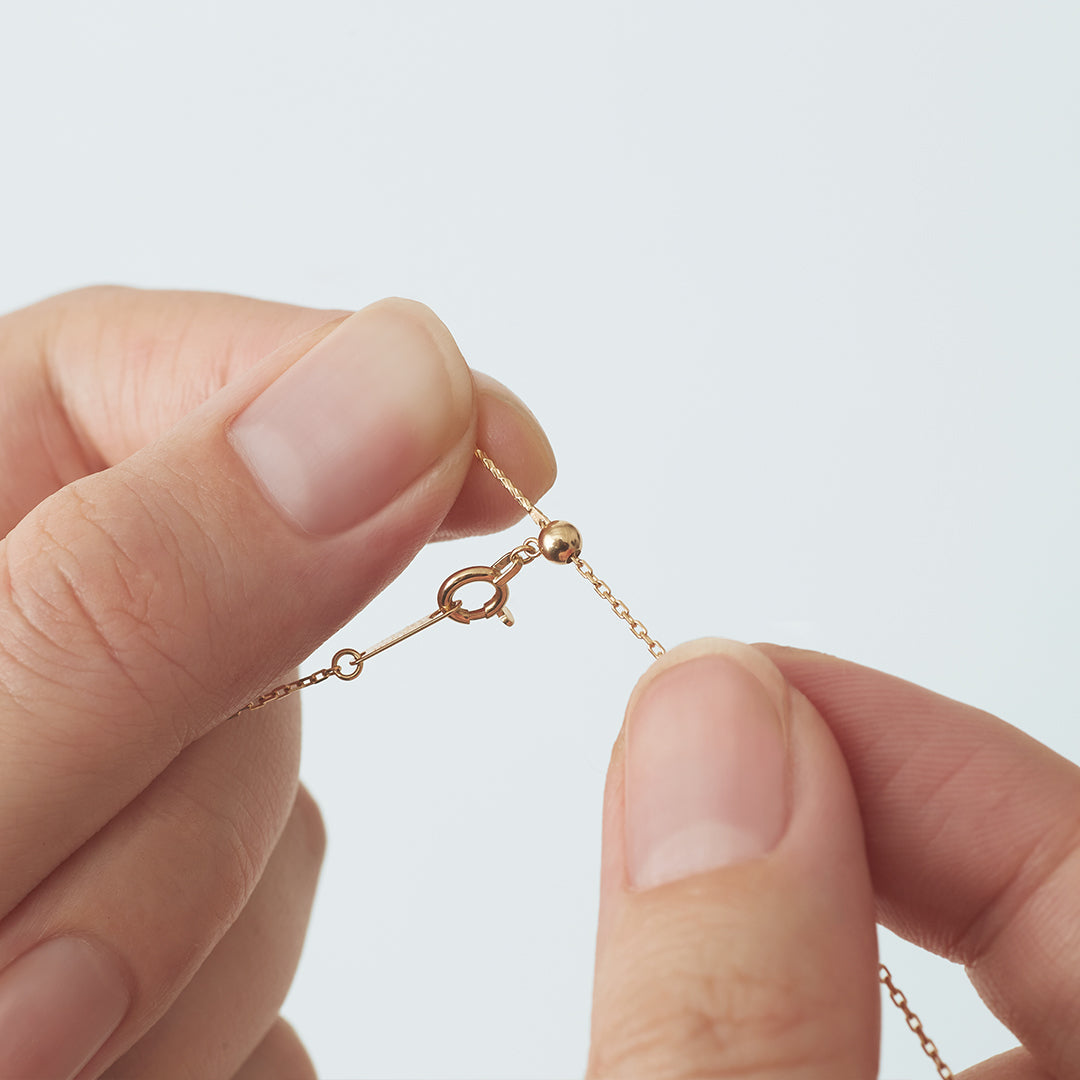 Meguri Chain (K18YG/70cm/C)