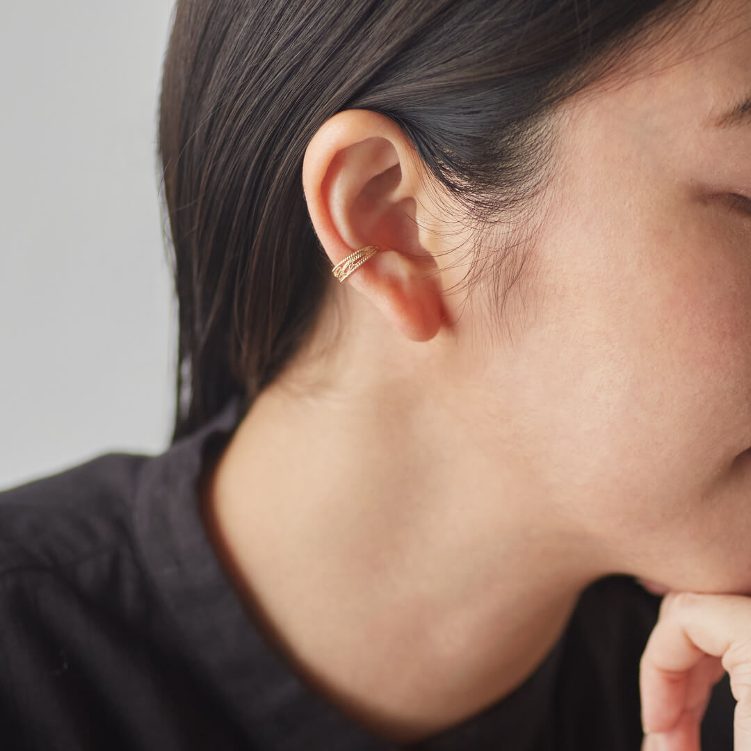 露葉 イヤーカフ