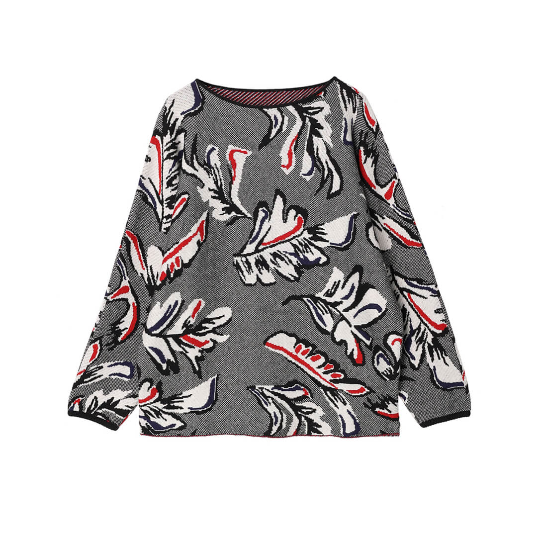 Mai Jacquard Sweater 12gg Cotton