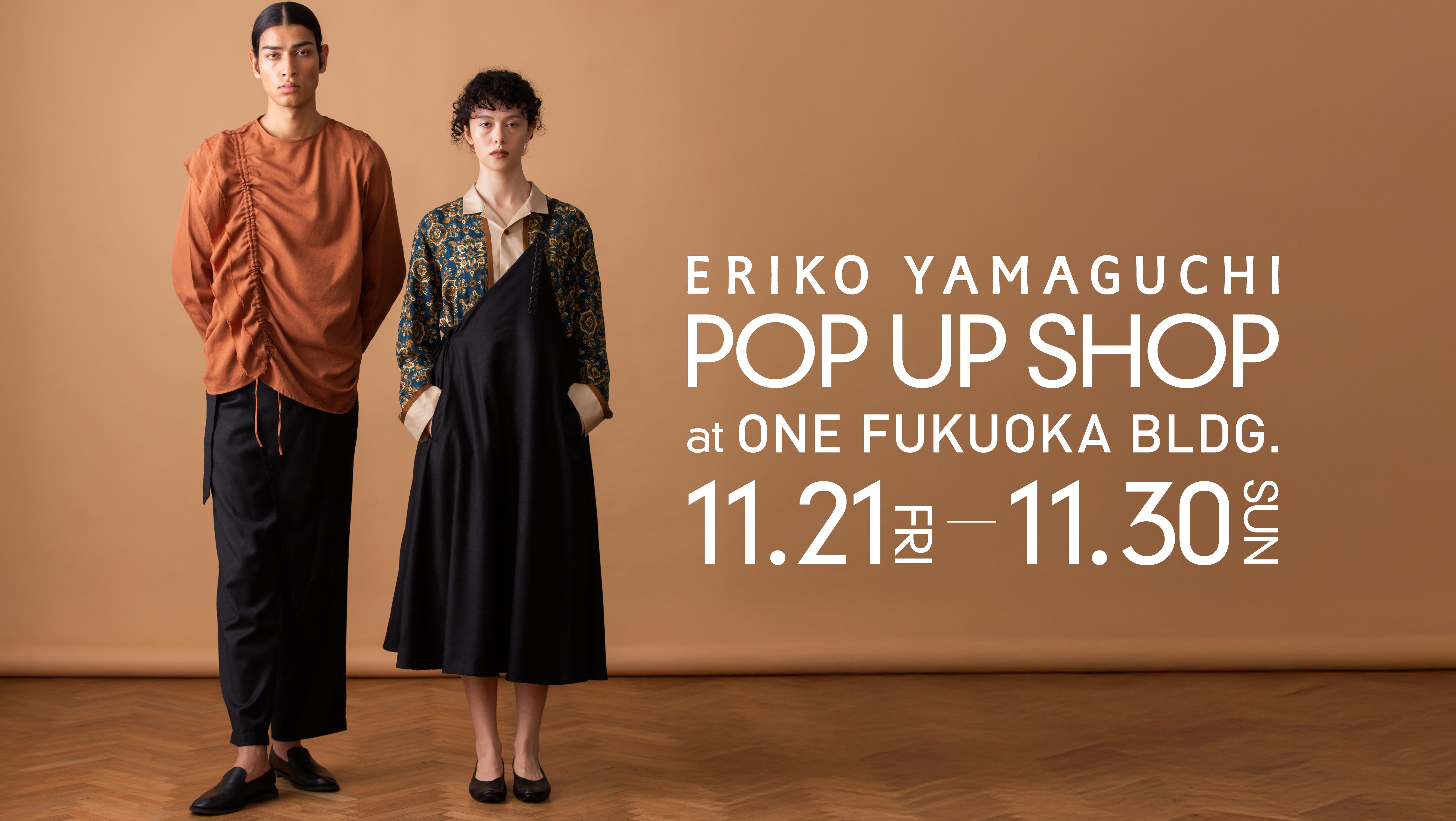 ワンフクオカ ビルディング】ERIKO YAMAGUCHI期間限定ショップが