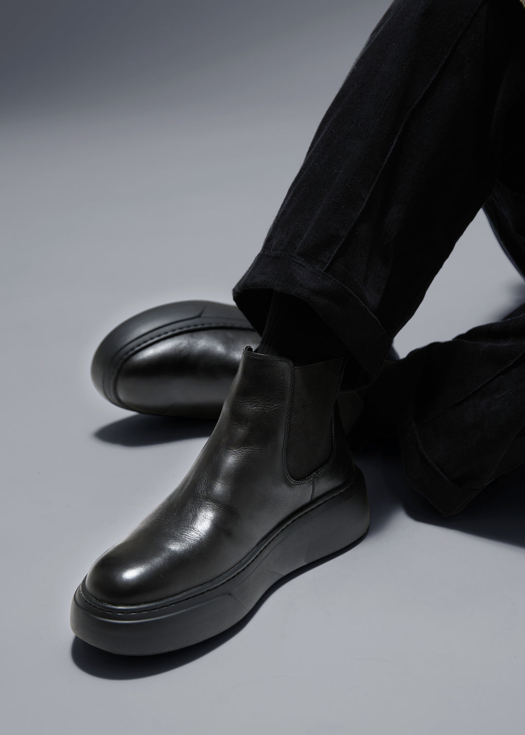 THE WALKER BOOTS (SIDE GORE) No.002 PLATFORM MEN