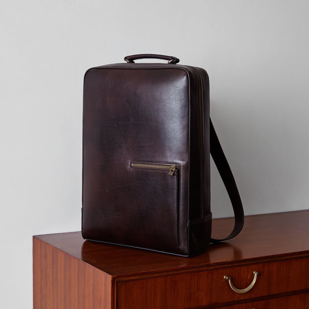 Antique Square Backpack Large