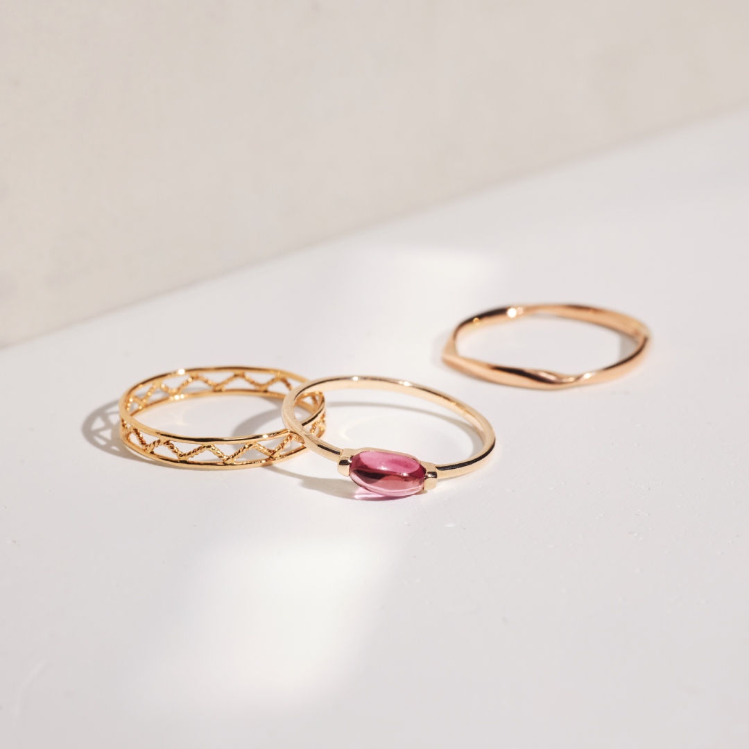 マザーハウス　K10ブラックルチルリング　Miyuki (12号) Miyuki リング – マザーハウス 公式サイト