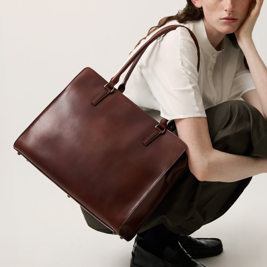 マザーハウス アンティーク フライアーチ トート ビジネスバッグ Antique Flyarch Tote – マザーハウス 公式サイト