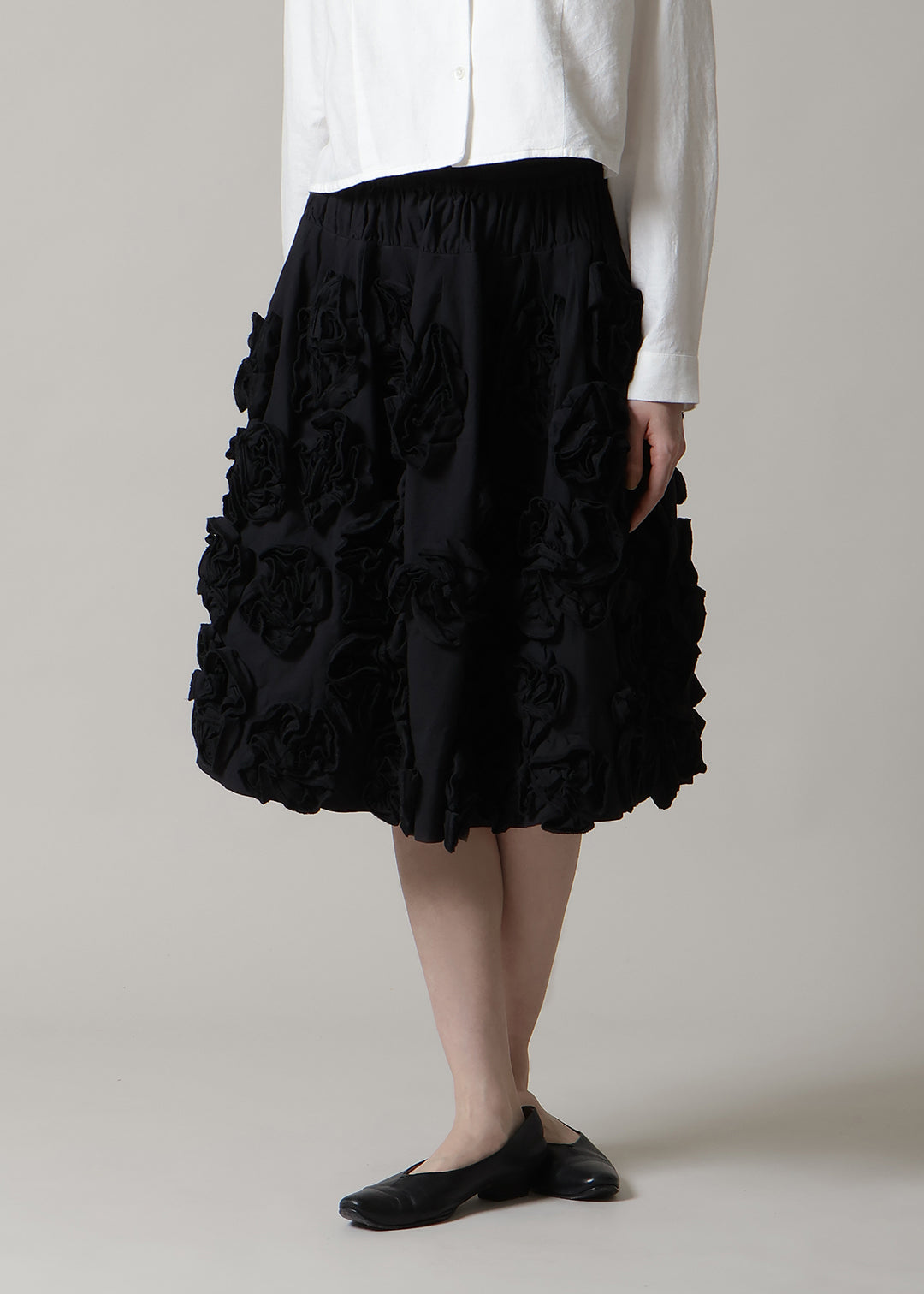 Bloom Volume Flower Skirt Cotton