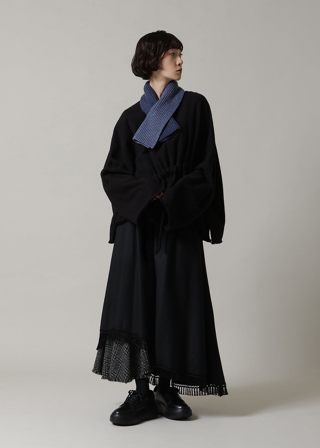 Wool Cashmere Gradation Tippet