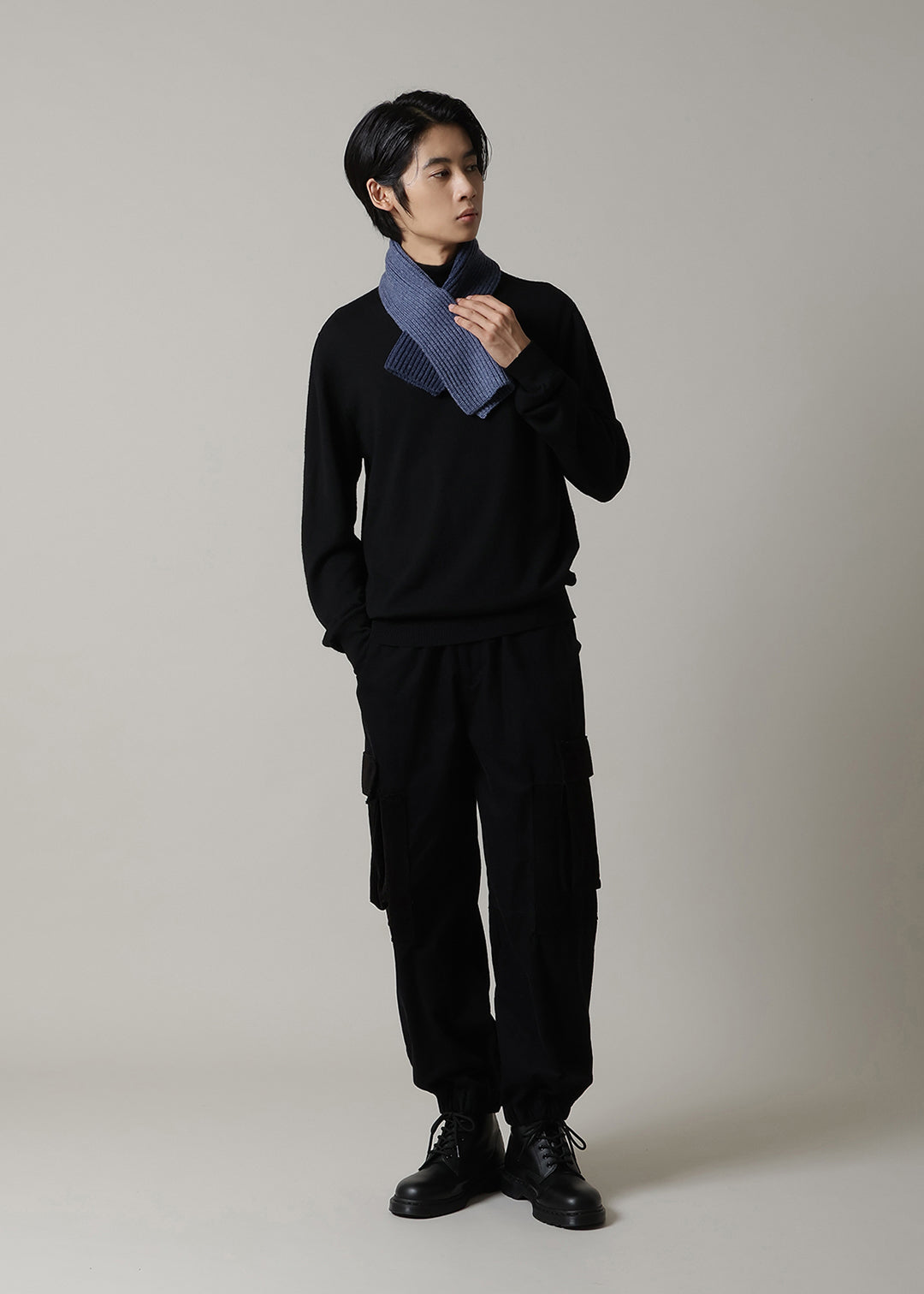 Wool Cashmere Gradation Tippet