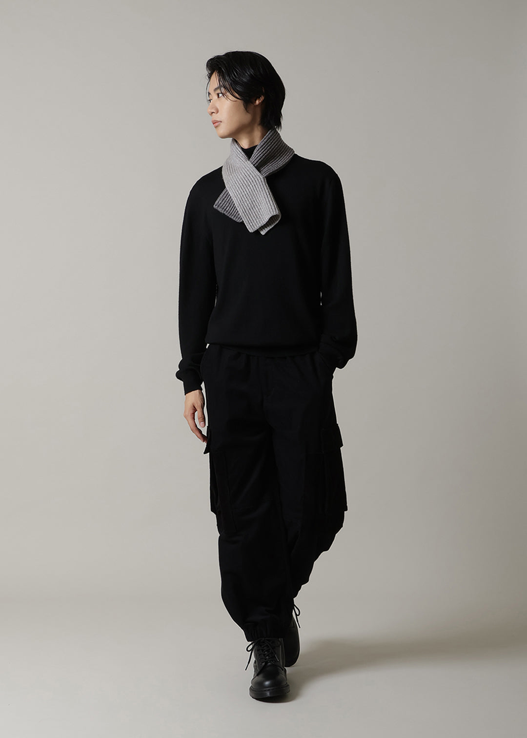 Wool Cashmere Gradation Tippet