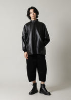 Matou Stand Collar Leather Jacket – マザーハウス 公式サイト