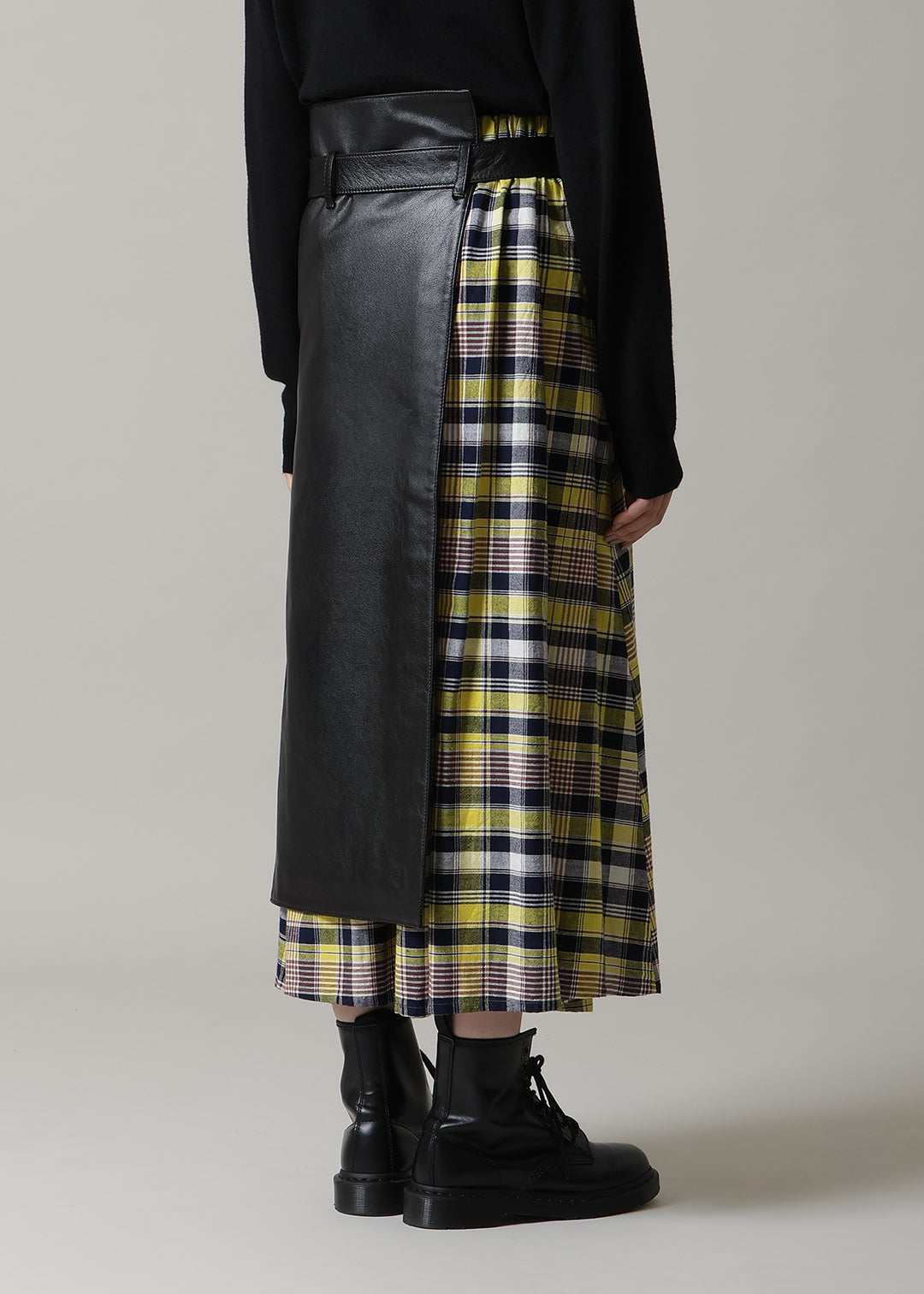 Obi Layered Leather Apron