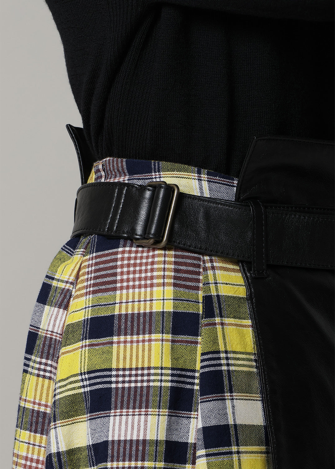 Obi Layered Leather Apron