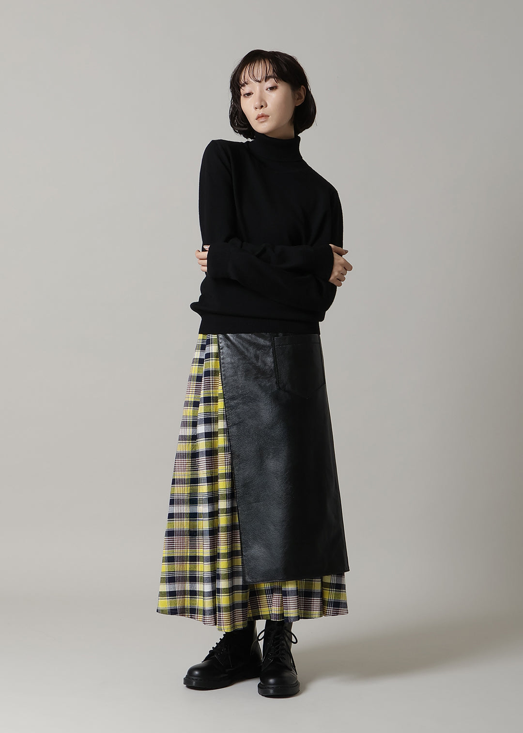 Obi Layered Leather Apron